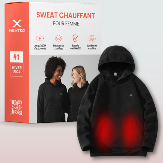 Hoodie Chauffant Pour Femme | Heated X