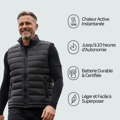 Gilet Chauffant Pour Homme | Heated X