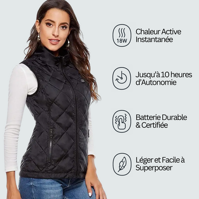 Gilet Chauffant Pour Femme | Heated X
