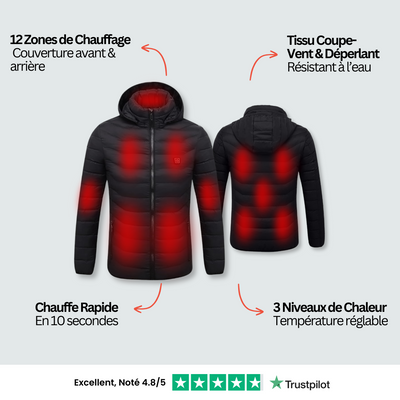 Doudoune Chauffante Pour Homme | Heated X