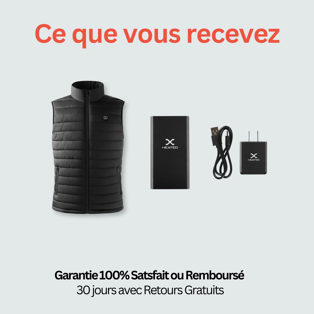 Gilet Chauffant Pour Homme | Heated X