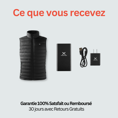 Gilet Chauffant Pour Homme | Heated X