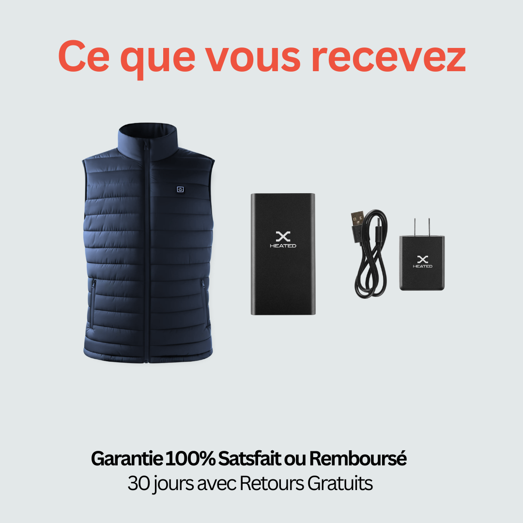 Gilet Chauffant Pour Homme | Heated X