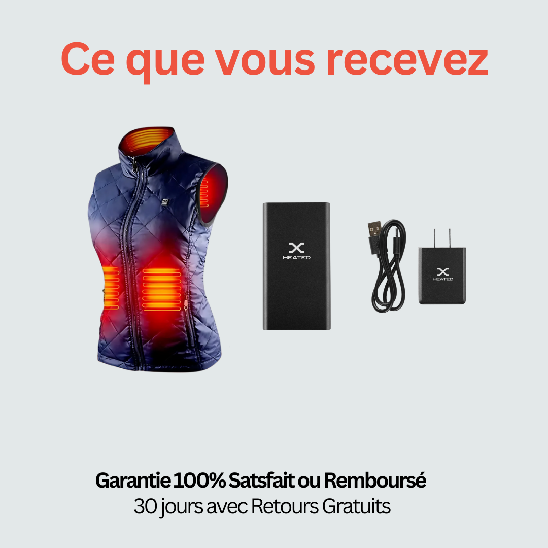Gilet Chauffant Pour Femme | Heated X