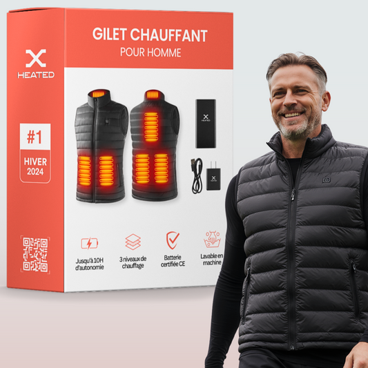 Gilet Chauffant Pour Homme | Heated X