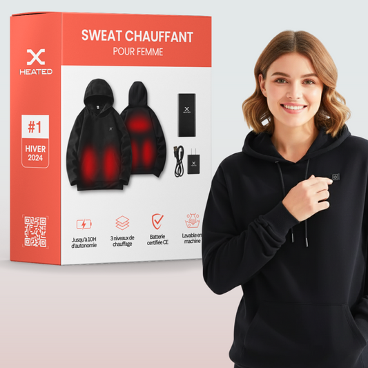 Hoodie Chauffant Pour Femme | Heated X