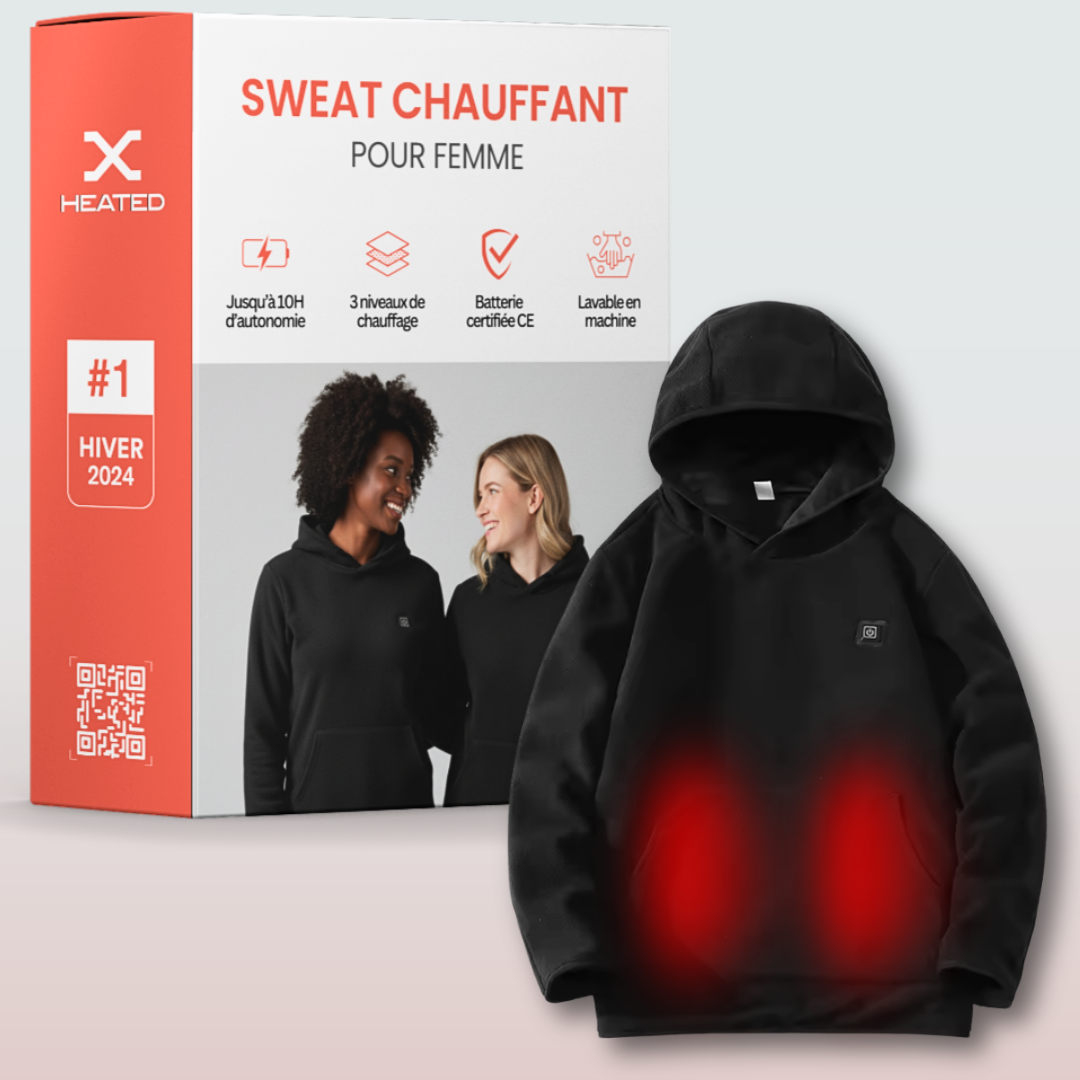 Hoodie Chauffant Pour Femme | Heated X