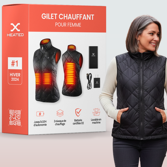 Gilet Chauffant Pour Femme | Heated X